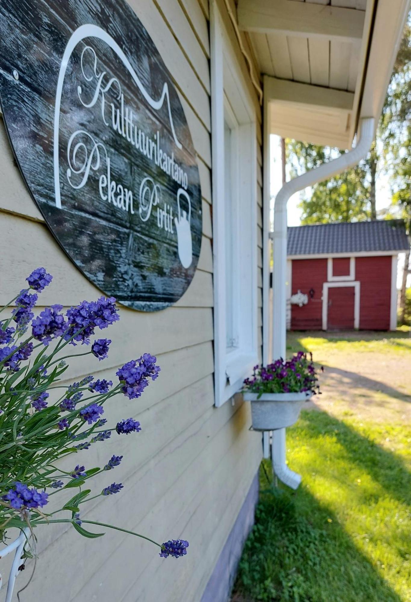 Kulttuurikartano Pekan Pirtit Haapavesi Exteriér fotografie
